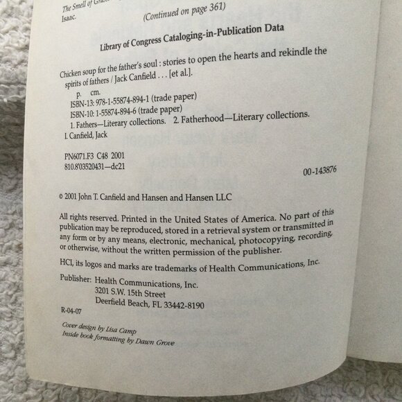 Chicken Soup for the Soul: Fathers - Inspirational Gift - Picture 5 of 10